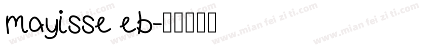 mayisse eb字体转换